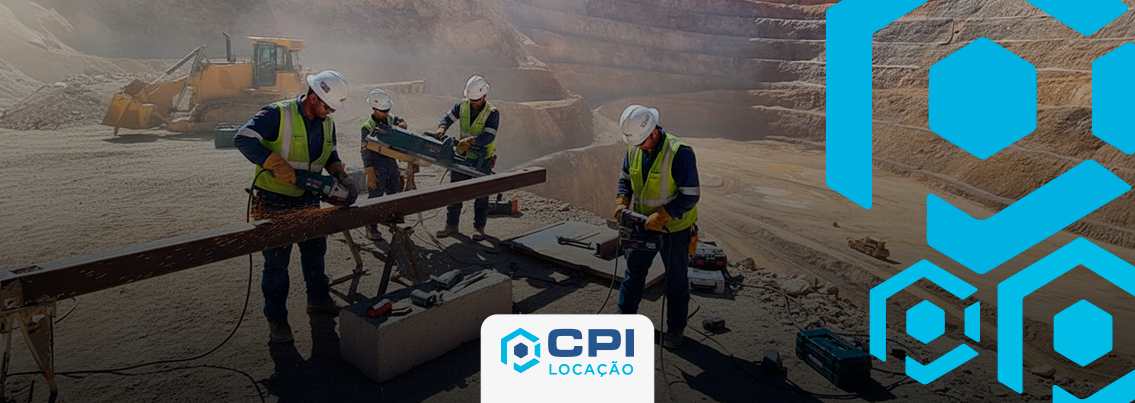 vantagens da locação de equipamentos para obras industriais