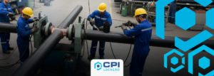 locação de equipamentos especializados em soldas de tubos PEAD