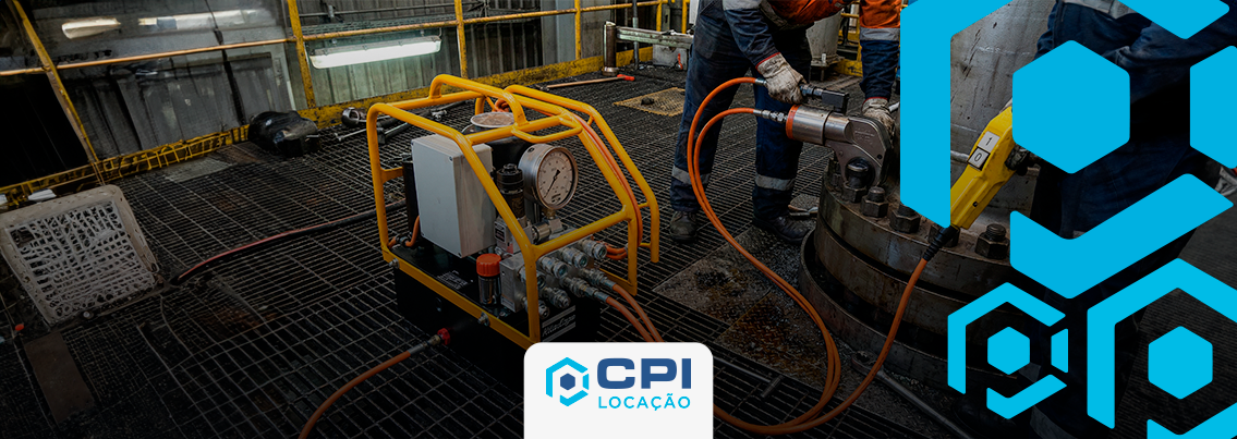 locação de bombas hidráulicas em sistemas de torqueamento