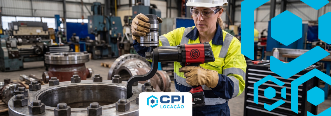 principais benefícios da locação de torqueadeira à bateria